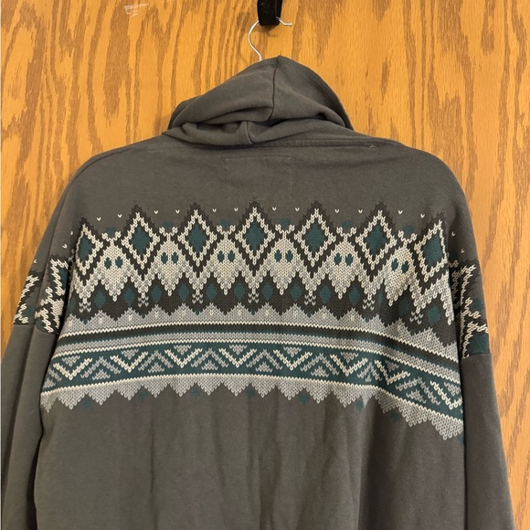 Woman’s Element Eden Swingy Cardigan.Geometric Design . Size Large Cozy, Comfort - Picture 12 of 13